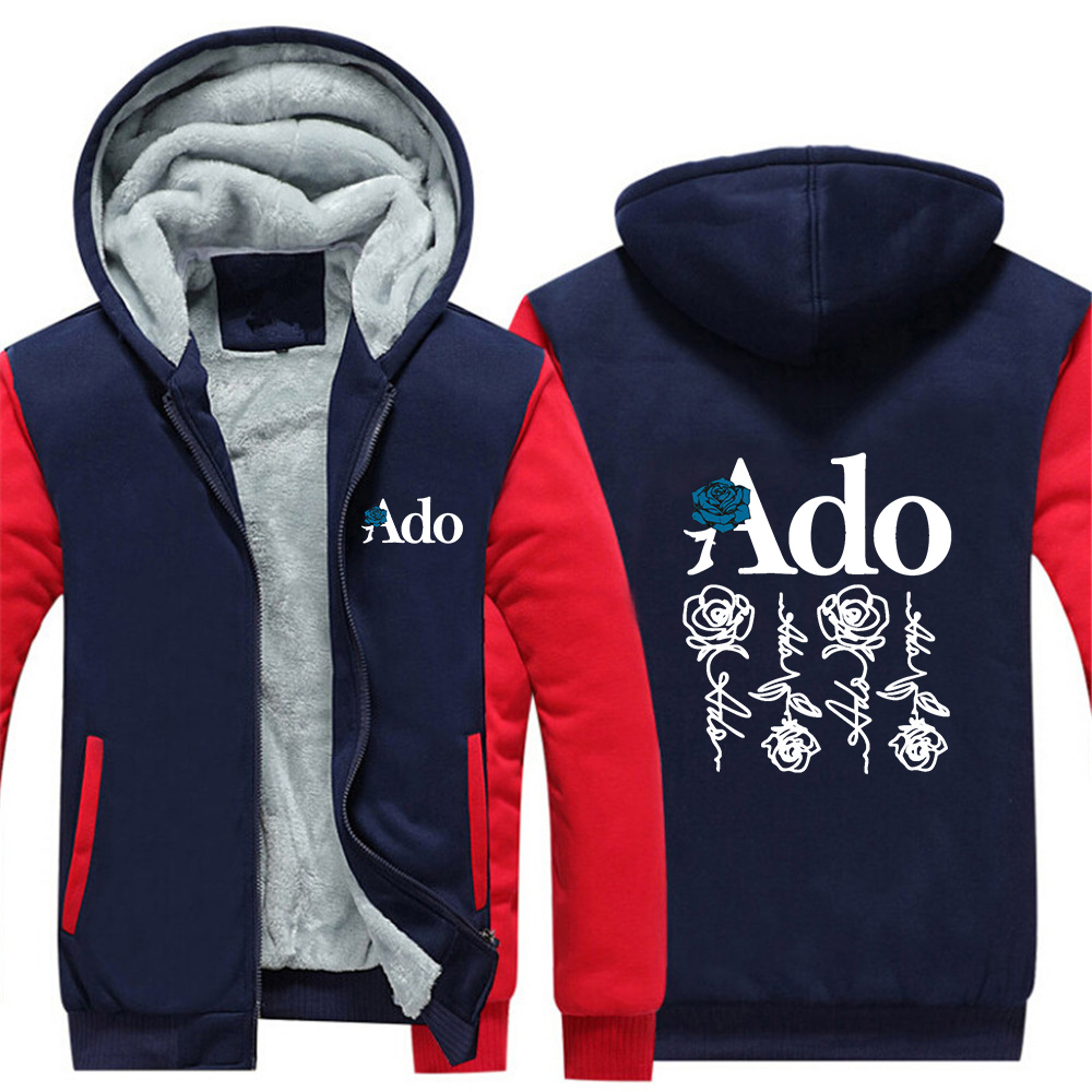 Winter Clothing Logos - เสื้อโค้ทผู้ชายสไตล์ใหม่ปี 2026 พิมพ์ลายโลโก้ Ado World Tour