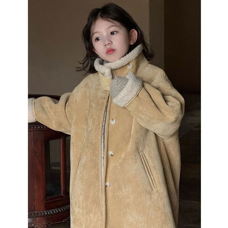 Winter Clothing Activity - เสื้อคลุมเด็กผู้หญิง เสื้อผ้าเด็กสำหรับฤดูใบไม้ร่วงและฤดูหนาว ปี 2025 สไตล์ใหม่ เสื้อโค้ททันสมัย