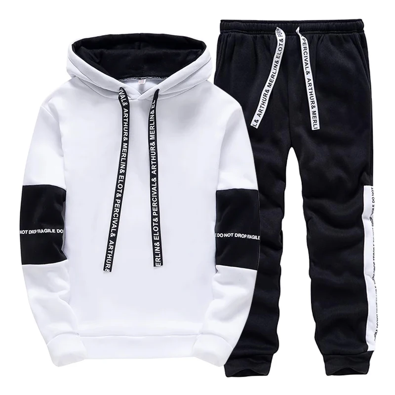 Winter Clothing For Men - ชุดวอร์มผู้ชาย เสื้อฮู้ดลำลองสำหรับกิจกรรมกลางแจ้ง กีฬา วิ่งจ๊อกกิ้ง เสื้อผ้าผู้ชาย แฟชั่นฤดูใบไม้ร่วง