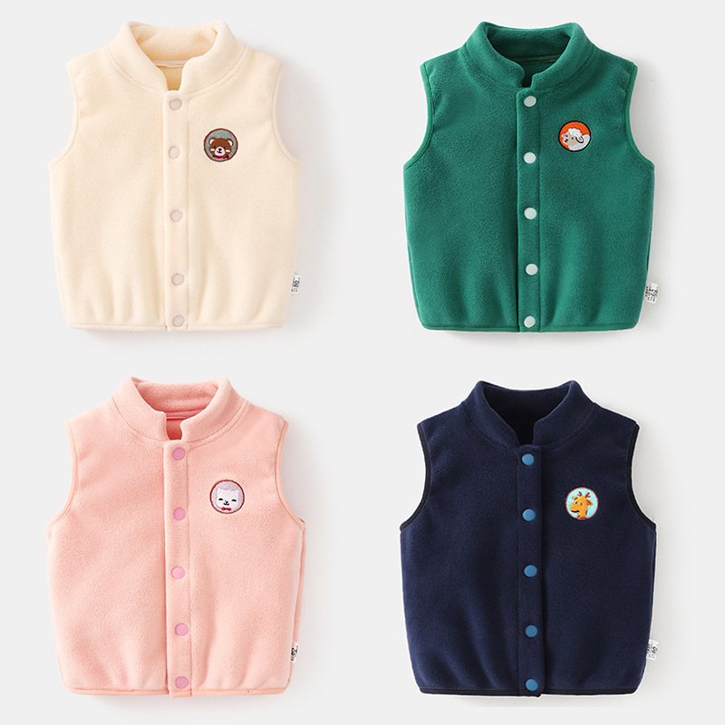 Winter Clothing Activity - เด็กทารกเสื้อผ้าฤดูหนาว Ollie กำมะหยี่เสื้อกั๊กฤดูหนาว Horse เสื้อเด็กฤดูหนาวเสื้อผ้า Boys
