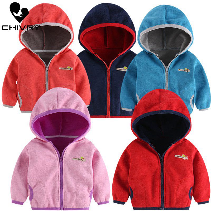 Winter Clothing Activity - เด็กเด็กหญิงเด็กชายขนสัตว์ Hooded เสื้อคลุมแบบมีซิป Outwear เสื้อกันหนาว2019ฤดูใบไม้ร่วงเด็กฤดูหนาว Warm