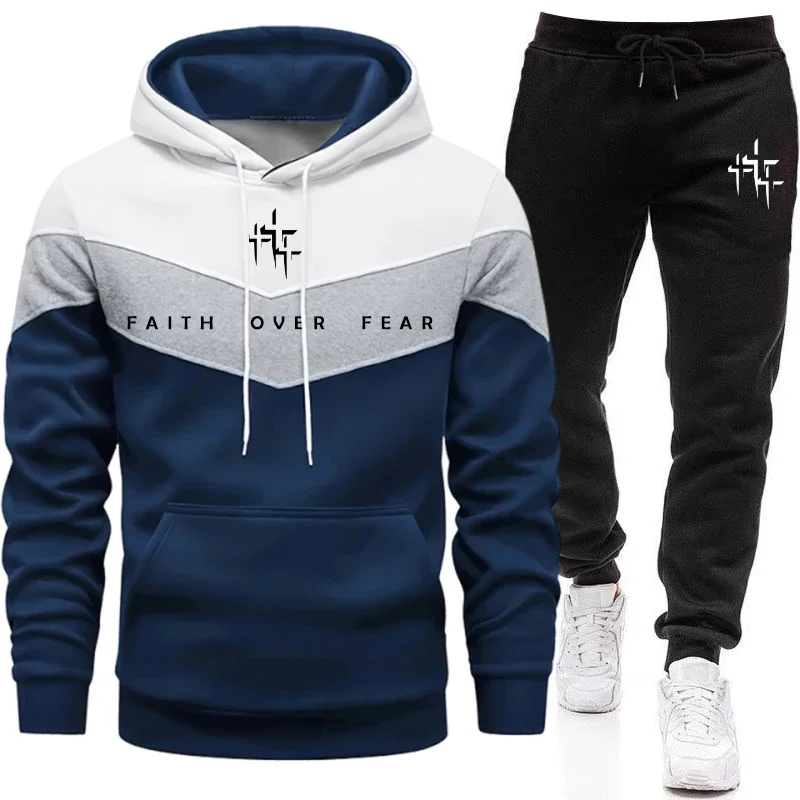 ชุดวอร์มผู้ชาย Faith Over Fear - Winter Clothing For Men บทวิจารณ์และราคา