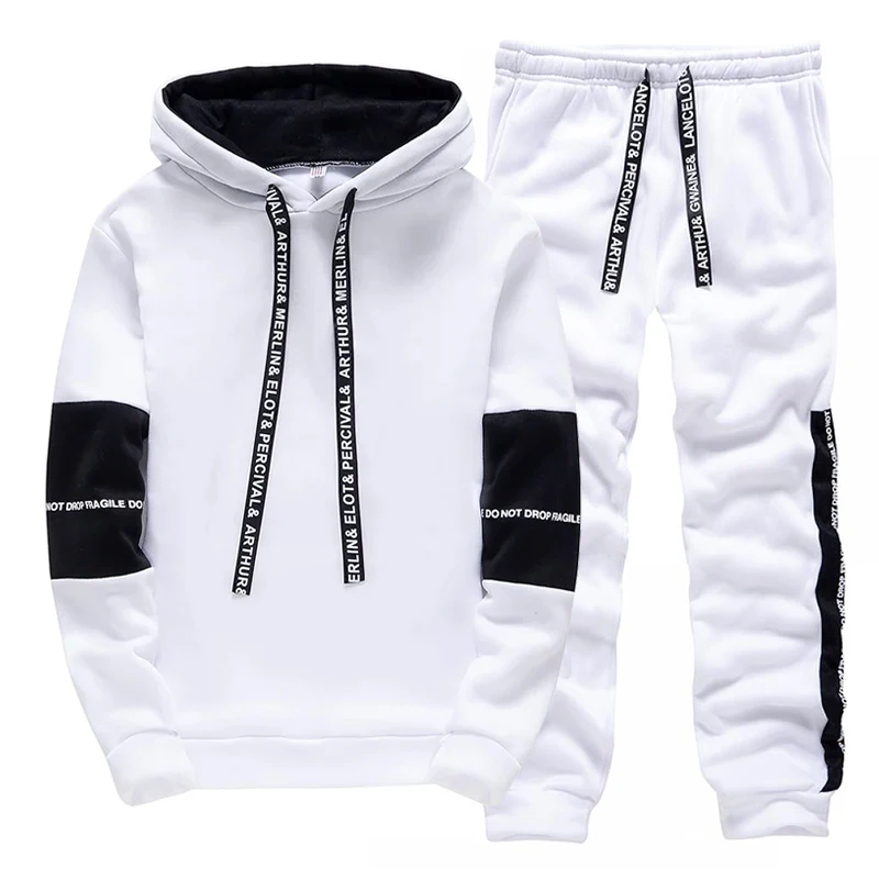 ชุดวอร์มผู้ชายสีขาวดำ แฟชั่นลำ - Winter Clothing For Men บทวิจารณ์และราคา