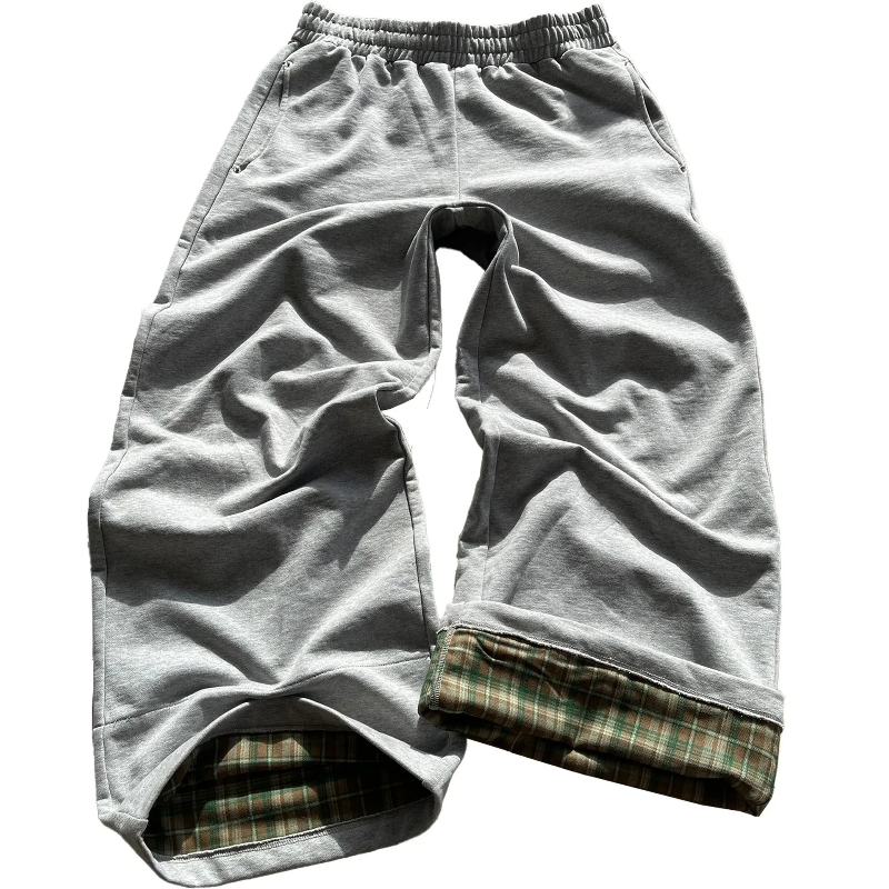 กางเกงขายาวลำลองสไตล์วินเทจลาย - Winter Clothing Europe บทวิจารณ์และราคา