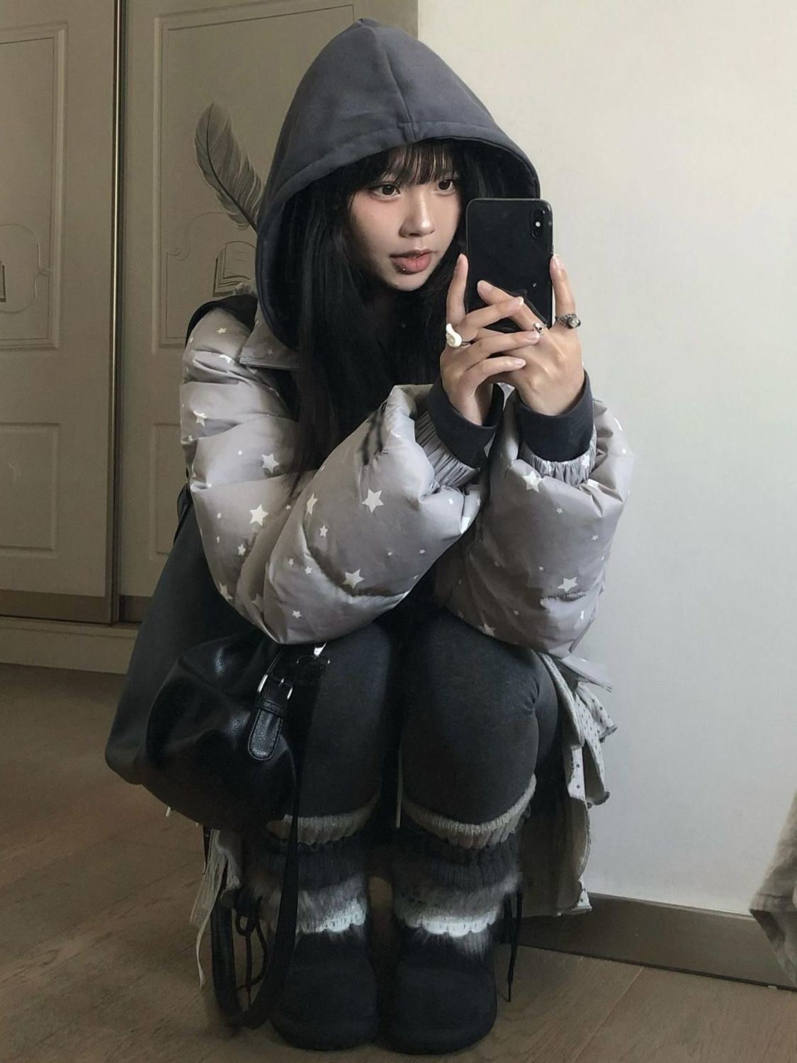 เสื้อพาร์กาพัฟเฟอร์สำหรับผู้หญ - Winter Clothing Activity บทวิจารณ์และราคา