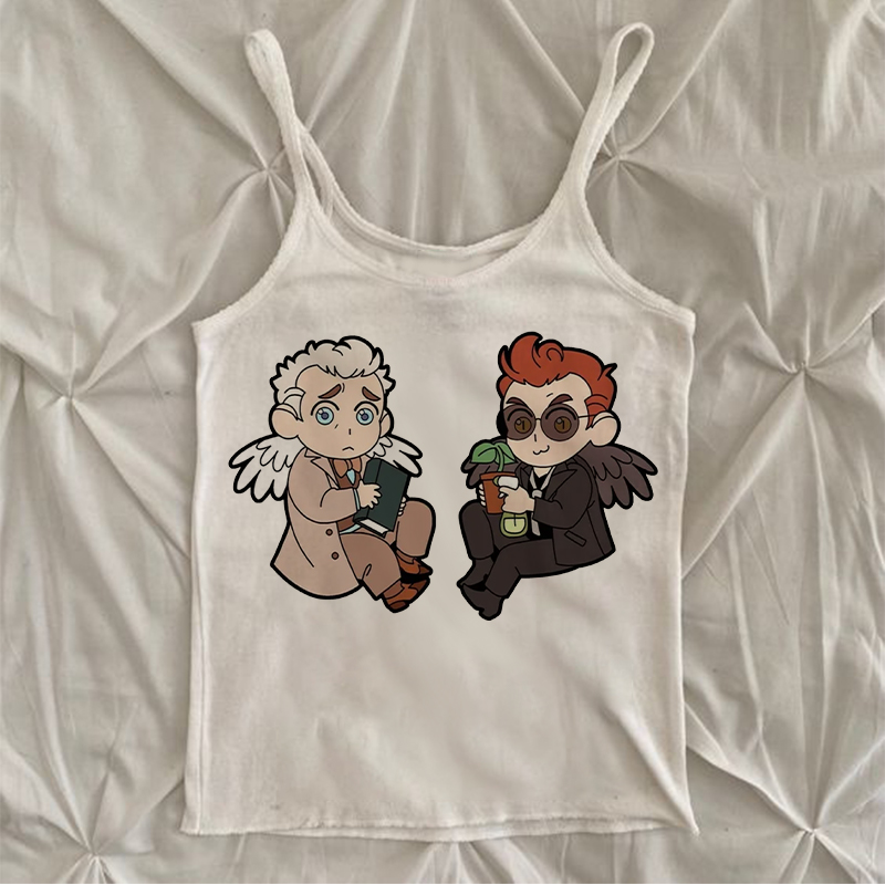 Good OmensY2k Good Omens พิมพ์ - Zara Winter Clothing Women บทวิจารณ์และราคา