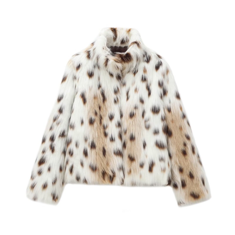 เสื้อแจ็คเก็ตขนสัตว์เทียมลายสั - Winter Clothing Europe บทวิจารณ์และราคา