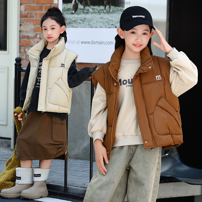 เสื้อกั๊กเด็กผู้หญิง ฤดูใบไม้ร - Winter Clothing Activity บทวิจารณ์และราคา
