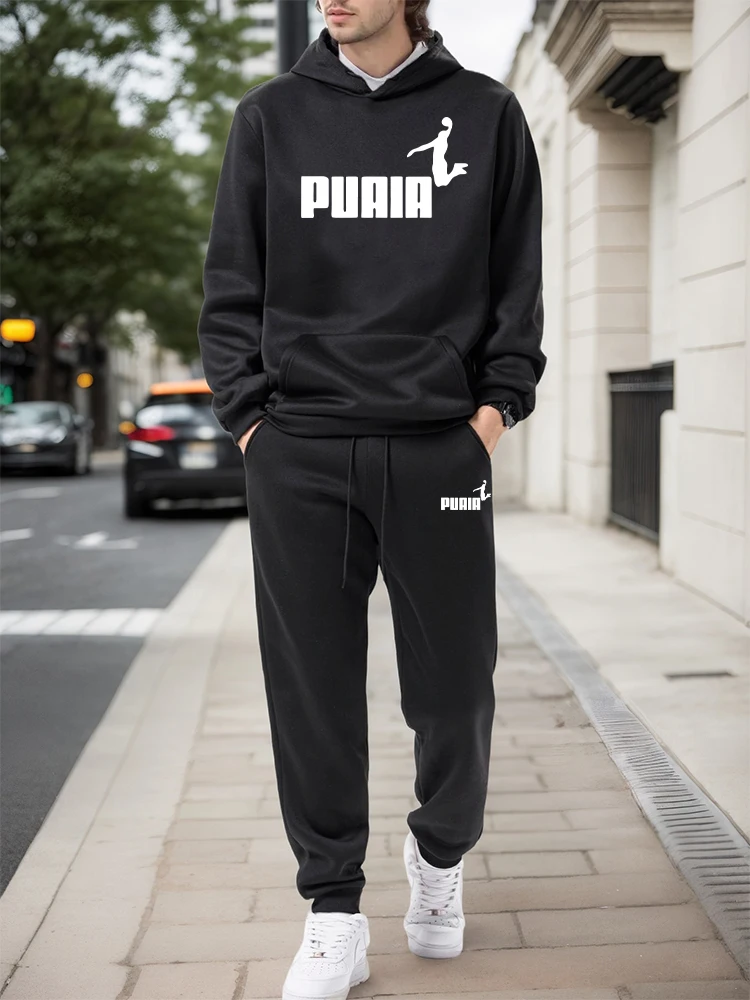 ชุดเซ็ตผู้ชาย/เสื้อฮู้ด/กางเกง - Winter Clothing For Men บทวิจารณ์และราคา