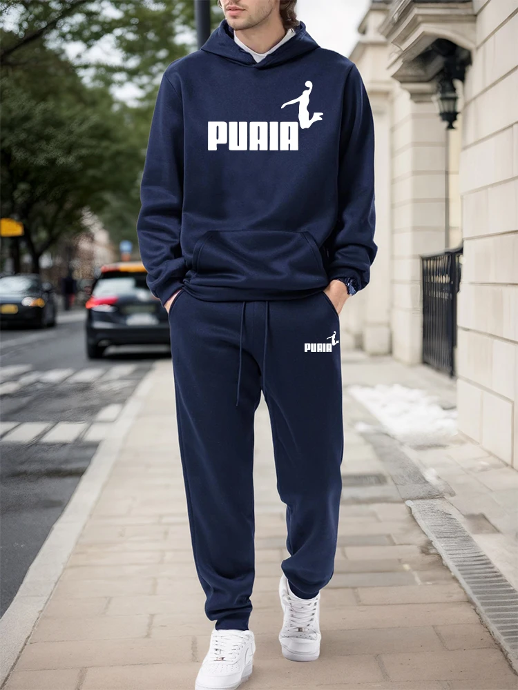 ชุดเซ็ตผู้ชาย/เสื้อฮู้ด/กางเกง - Winter Clothing For Men บทวิจารณ์และราคา