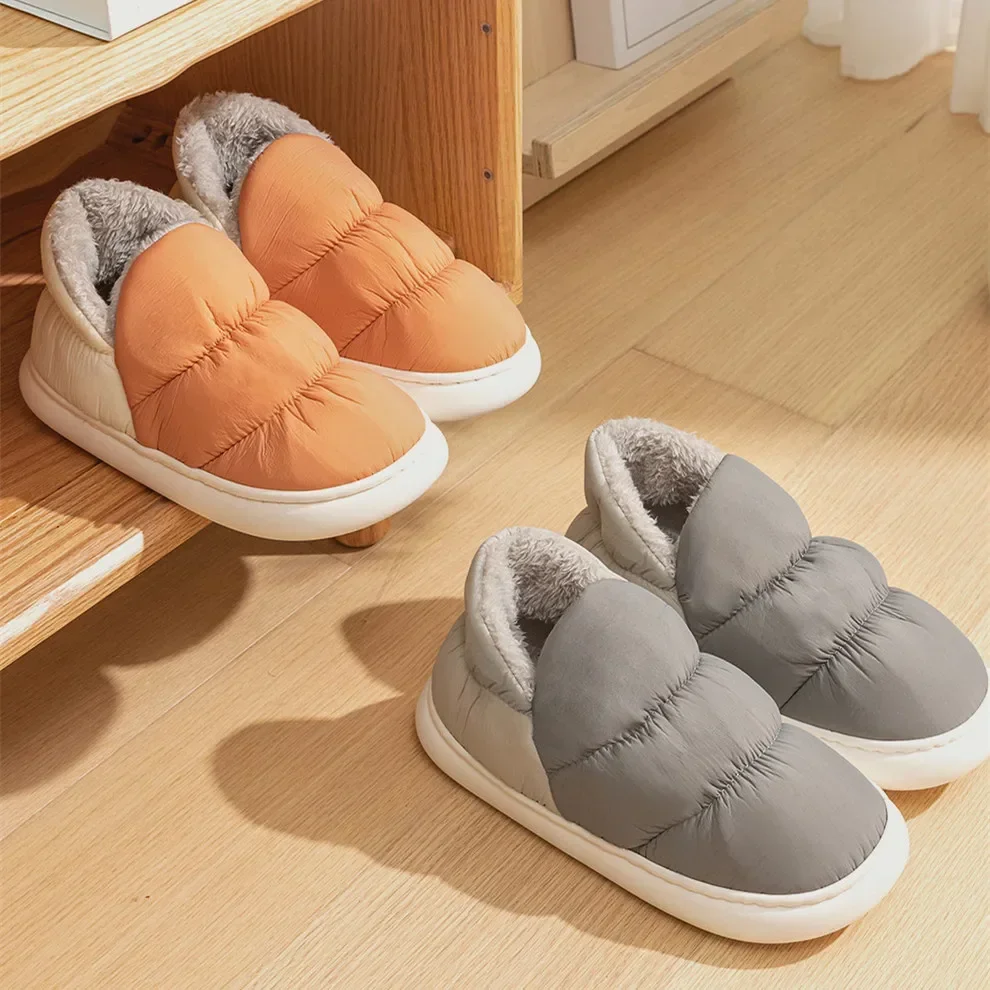 ผู้หญิงผู้ชายรองเท้าแตะฤดูหนาว - Winter Cloth บทวิจารณ์และราคา