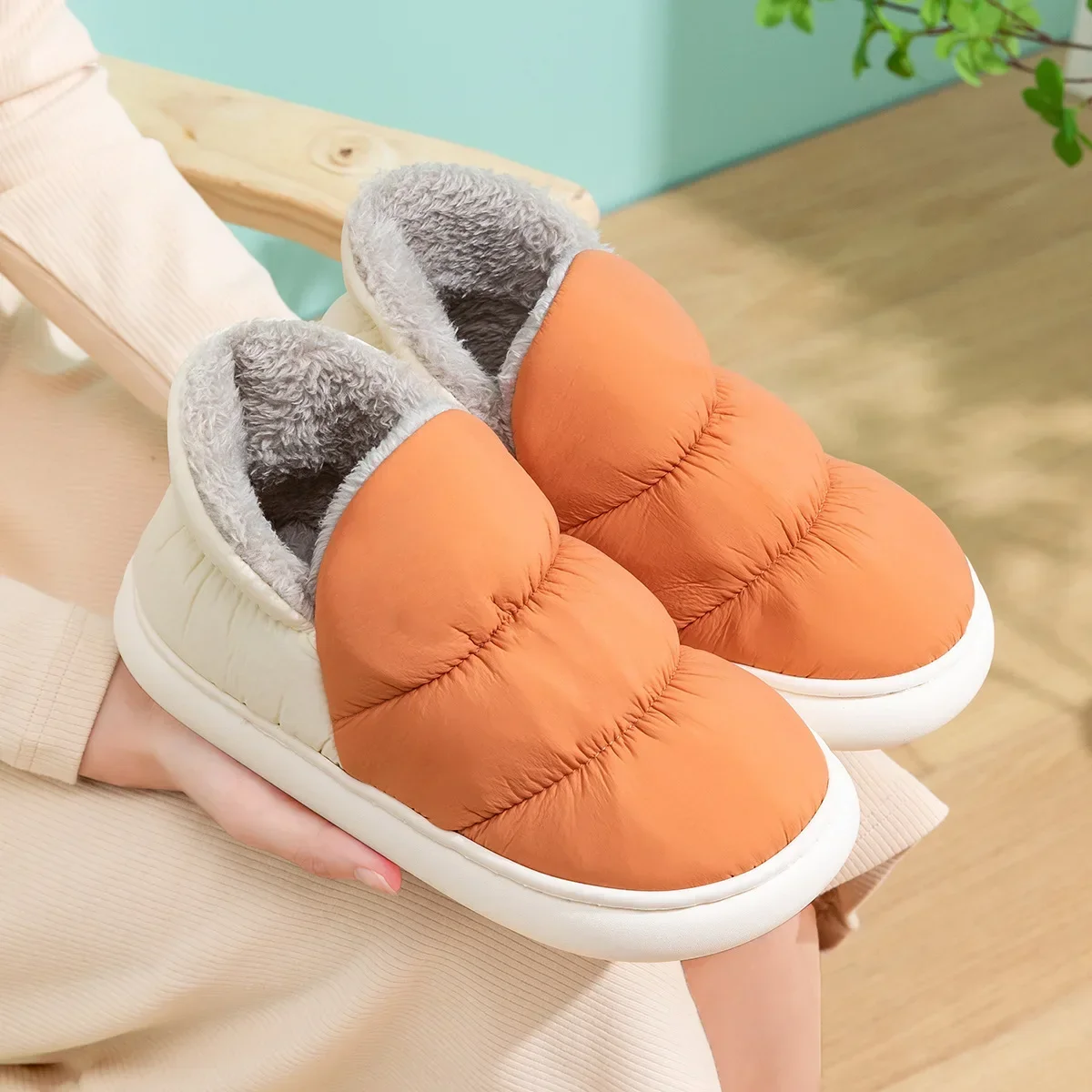 ผู้หญิงผู้ชายรองเท้าแตะฤดูหนาว - Winter Cloth บทวิจารณ์และราคา