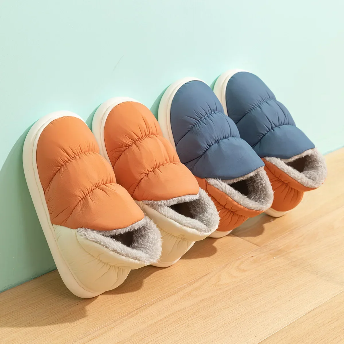 ผู้หญิงผู้ชายรองเท้าแตะฤดูหนาว - Winter Cloth บทวิจารณ์และราคา