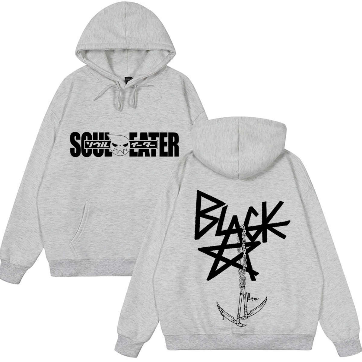 เสื้อฮู้ดลายโลโก้ Soul Eater จ - Winter Clothing Logos บทวิจารณ์และราคา