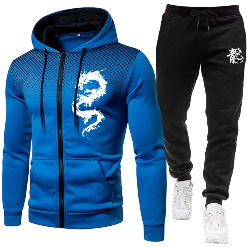 ชุดเซ็ตแฟชั่นลายพิมพ์มังกรปารี - Winter Clothing For Men บทวิจารณ์และราคา