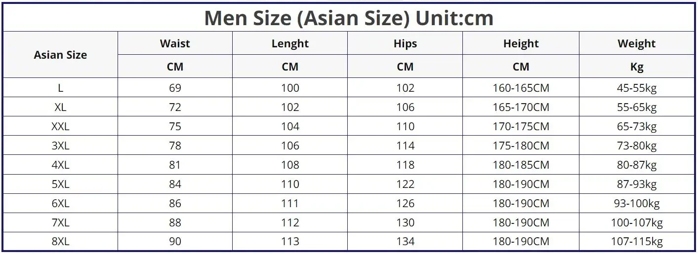 กางเกง8XL 7XL ไซส์ใหญ่พิเศษของ - Winter Clothing Activity บทวิจารณ์และราคา